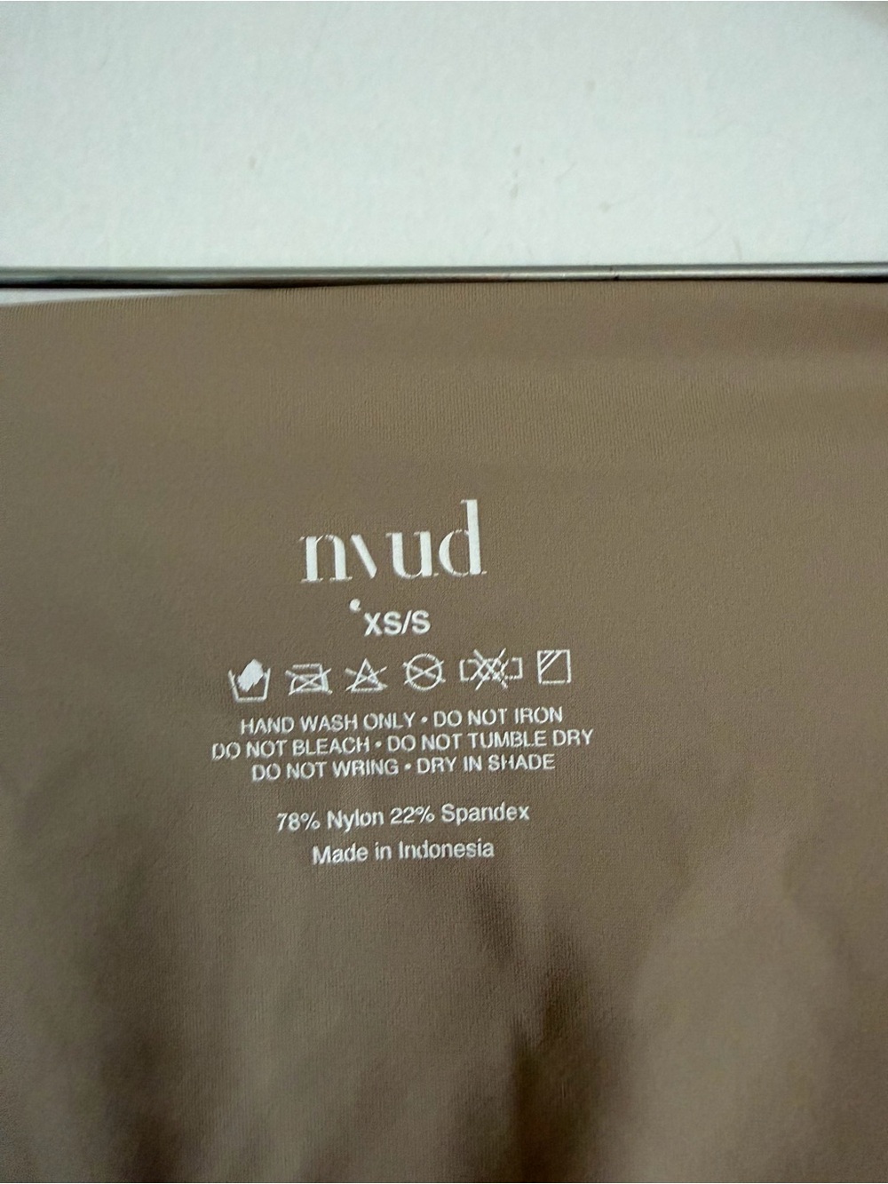 Nyud Cream Sand Versatile Bikini Swim Marilyn Top size XS/S EUC - Picture 9 of 9